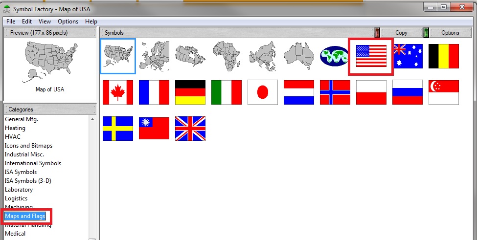 os xlist all the flags for a command
